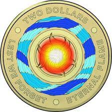 $2 2018 Eternal Flame - CIRCULATED